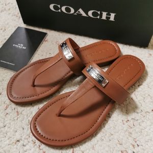BNIB Coach sandals
